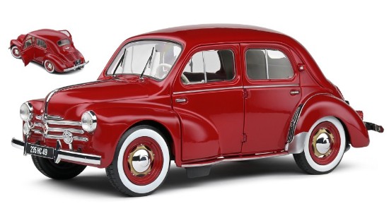 Immagine di RENAULT 4CV 1956 RED 1:18