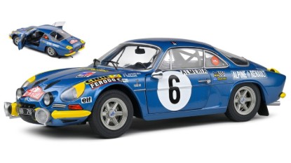Immagine di ALPINE A110 1600S N.6 RALLY MONTECARLO 1972 CANDRUET-PAGANI (NIGHT) 1:18