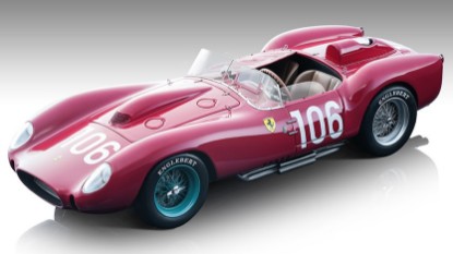Immagine di FERRARI 250 TR 58 N.106 WINN.TARGA FLORIO 1958 L.MUSSO-O.GENDEBIEN 1:18