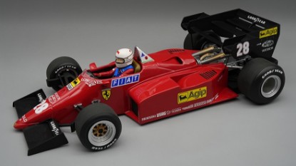 Immagine di FERRARI 126 C4-M2 N.28 EUROPEAN GP 1984 R.ARNOUX W/DRIVER 1:18