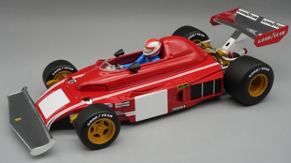Immagine di FERRARI 312 B3 TEST MONZA 1974 C.REGAZZONI W/DRIVER 1:18