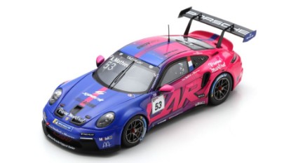 Immagine di PORSCHE 911 GT3 N.53 CARRERA CUP FRANCE 2022 A.MATHIEU 1:43