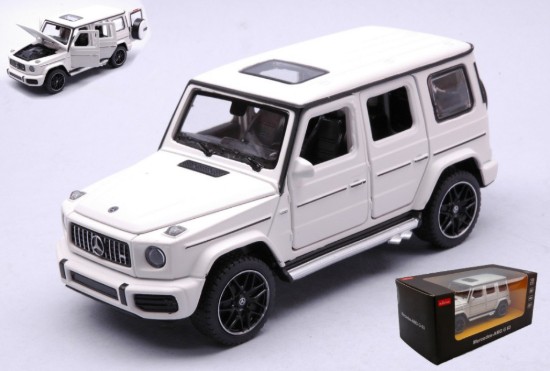 Immagine di MERCEDES BENZ AMG G63 WHITE 1:32