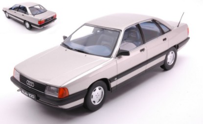 Immagine di AUDI 100 C3 1989 SILVER METALLIC 1:18