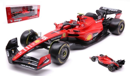 Immagine di FERRARI F-23 N.55 2023 CARLOS SAINZ 1:18