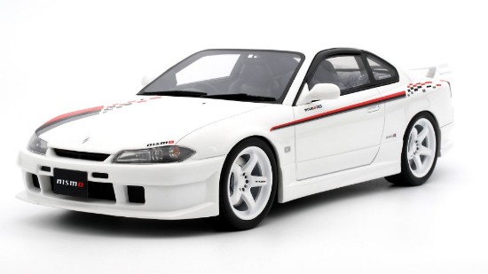 Immagine di NISSAN SILVIA SPEC-R NISMO AERO S15 2000 WHITE 1:18