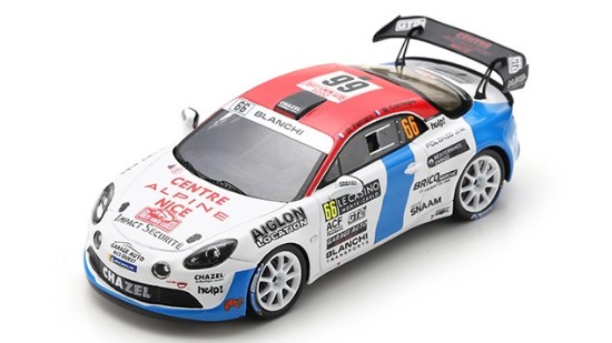 Immagine di ALPINE A110 N.66 2nd RGT RALLY MONTE CARLO 2023 D.FERRARO-M.CORNEGL 1:43