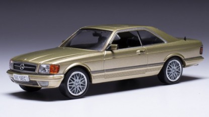 Immagine di MERCEDES 560 SEC 1981 MET.BEIGE 1:43