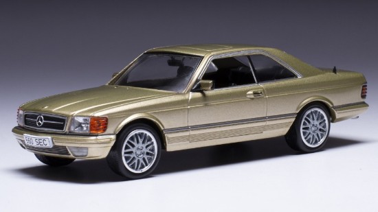 Immagine di MERCEDES 560 SEC 1981 MET.BEIGE 1:43