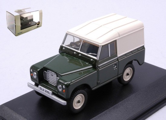 Immagine di LAND ROVER SERIES III SWB HARD TOP GREEN/CREAM 1:43