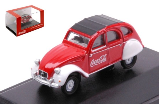 Immagine di CITROEN 2 CV CHARLESTON COCA COLA 1:76