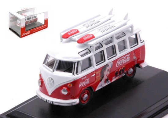 Immagine di VW T1 BUS AND SURFBOARDS COCA COLA 1:76