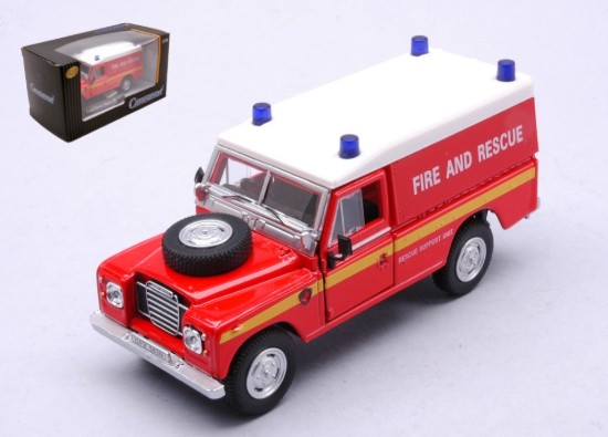 Immagine di LAND ROVER SERIES III 109 FIRE AND RESCUE 1:43