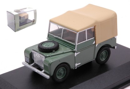 Immagine di LAND ROVER SERIES 1 80 INCH LIGHT GREEN W/SOFT TOP BEIGE 1:43