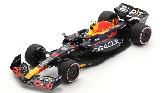 Immagine di RED BULL RB19 N.11 WINNER SAUDI ARABIAN GP 2023 SERGIO PEREZ 1:18