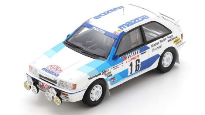Immagine di MAZDA 323 N.16 RALLY MONTE CARLO 1986 A.WARMBOLD-"BICHE" 1:43