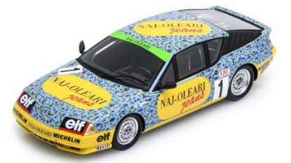 Immagine di ALPINE V6 TURBO N.1 EUROPA CUP CHAMPION 1987 MASSIMO SIGALA 1:43