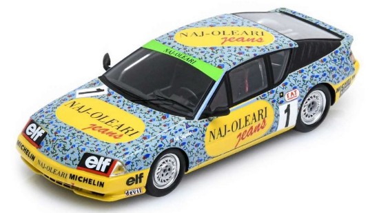 Immagine di ALPINE V6 TURBO N.1 EUROPA CUP CHAMPION 1987 MASSIMO SIGALA 1:43
