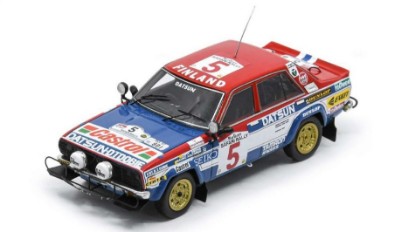 Immagine di DATSUN VIOLET GT N.5 2nd RALLY SAFARI 1981 R.AALTONEN-L.DREWS 1:43