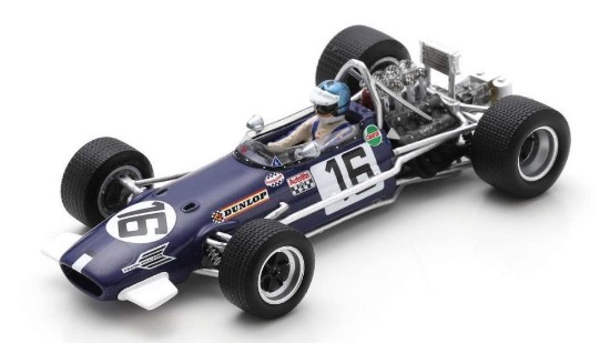 Immagine di BRABHAM BT26A PIERS COURAGE 1969 N.16 2nd MONACO GP 1:43
