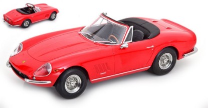 Immagine di FERRARI 275 GTB4 NART SPYDER 1967 RED 1:18