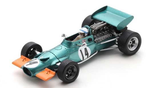 Immagine di BRM P139 N.14 PRACTICE GERMAN GP 1969 JOHN SURTEES 1:43