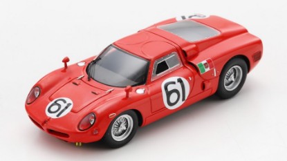 Immagine di SERENISSIMA COUPE' N.61 TEST DAY LM 1966 LOUIS CORBERTO 1:43