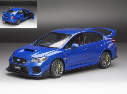 Immagine di SUBARU WRX CHALLENGE PACKAGE 2018 LAPIS BLUE PEARL 1:18