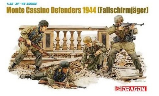 Immagine di MONTECASSINO DEFENDERS (FALLSCHIRMJAGER)1944 KIT 1:35