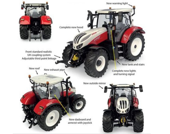 Immagine di TRATTORE STEYR 6150 PROFI CVT 2023 1:32