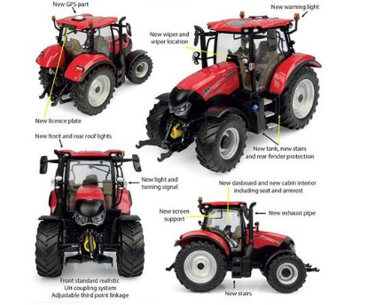 Immagine di TRATTORE CASE IH MAXXUM 145 CVX 2023 1:32