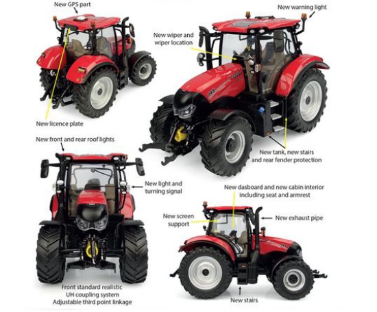 Immagine di TRATTORE CASE IH MAXXUM 145 CVX 2023 1:32