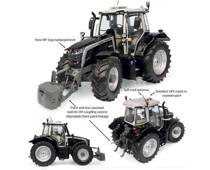 Immagine di TRATTORE MASSEY FERGUSON 6S.180 "BLACK BEAUTY" 2023 1:32