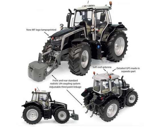 Immagine di TRATTORE MASSEY FERGUSON 6S.180 "BLACK BEAUTY" 2023 1:32