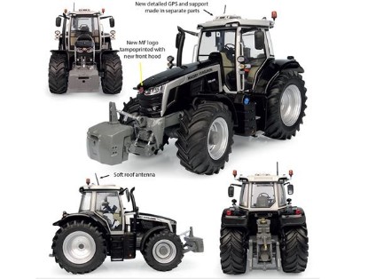 Immagine di TRATTORE MASSEY FERGUSON 7S.190 "BLACK BEAUTY" 2023 1:32