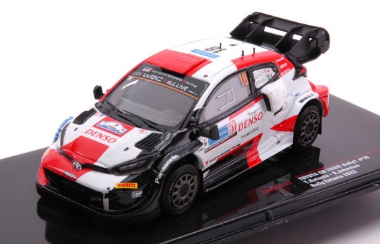 Immagine di TOYOTA GR YARIS N.18 WRC RALLY ESTLAND 2022
KATSUTA/JOHNSTON 1:43
