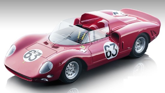 Immagine di FERRARI 275/330 P2 N.63 WINN.1000 KN MONZA 1965 PARKES-GUICHET 1:18