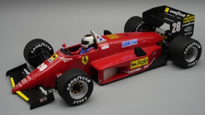 Immagine di FERRARI 156-85 NURBURGRING GP 1985 STEFAN JOHANSSON W/DRIVER 1:18