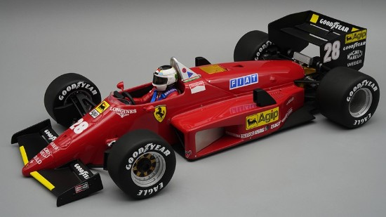Immagine di FERRARI 156-85 NURBURGRING GP 1985 STEFAN JOHANSSON W/DRIVER 1:18