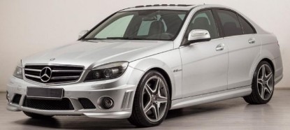 Immagine di MERCEDES C63 AMG SILVER 1:18