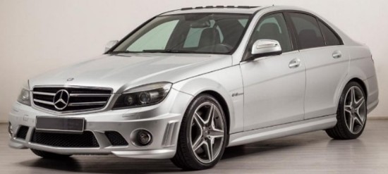 Immagine di MERCEDES C63 AMG SILVER 1:18