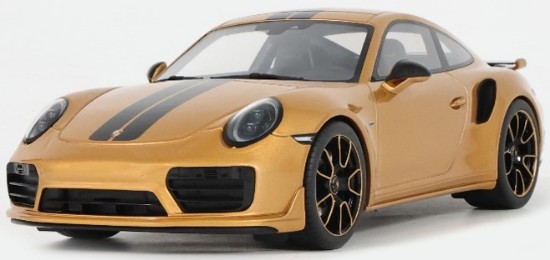 Immagine di PORSCHE 991.2 TURBO S EXCLUSIVE 2018 GOLD 1:18