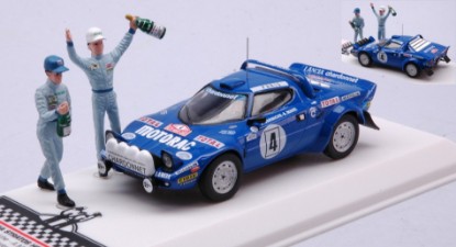 Immagine di LANCIA STRATOS HF N.4 WINN.RALLY MONTE C.1979 W/FIG.DARNICHE-MAHE 1:43