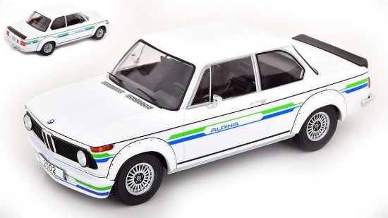 Immagine di BMW 2002 ALPINA 1973 WHITE/DECORATED 1:18