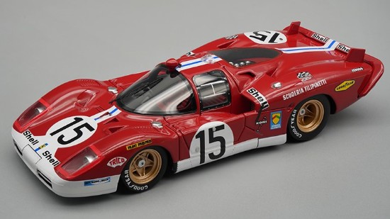 Immagine di FERRARI 512 S FILIPPINETTI N.15 LE MANS 1970 PARKES-MULLER 1:43