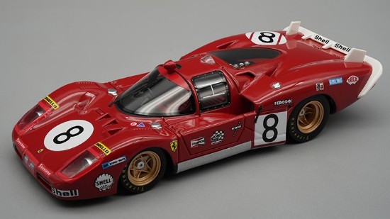 Immagine di FERRARI 512 S LONG TAIL SEFAC N.8 LE MANS 1970 MERZARIO-REGAZZONI 1:43