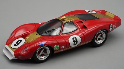 Immagine di FORD P68 N.9 1000 KM SPA 1968 GARDNER-HAHNE 1:43