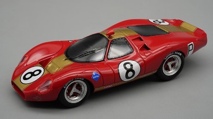Immagine di FORD P68 N.8 1000 KM NURBURGRING 1968 IRWING-RODRIGUEZ 1:43