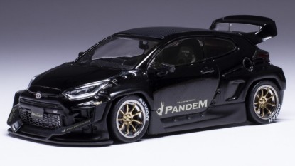 Immagine di TOYOTA PANDEM GR YARIS BLACK 1:43