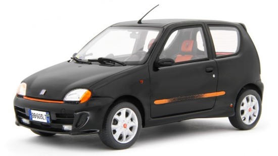 Immagine di FIAT 600 SPORTING ABARTH 1998 BLACK 1:18